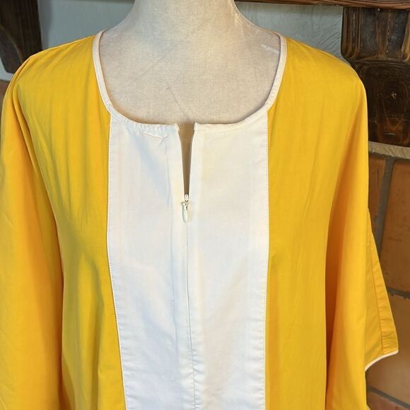 TUCKERNUCK Summers in St. Tropez Celeste Caftan, M/L! - Picture 3 of 14